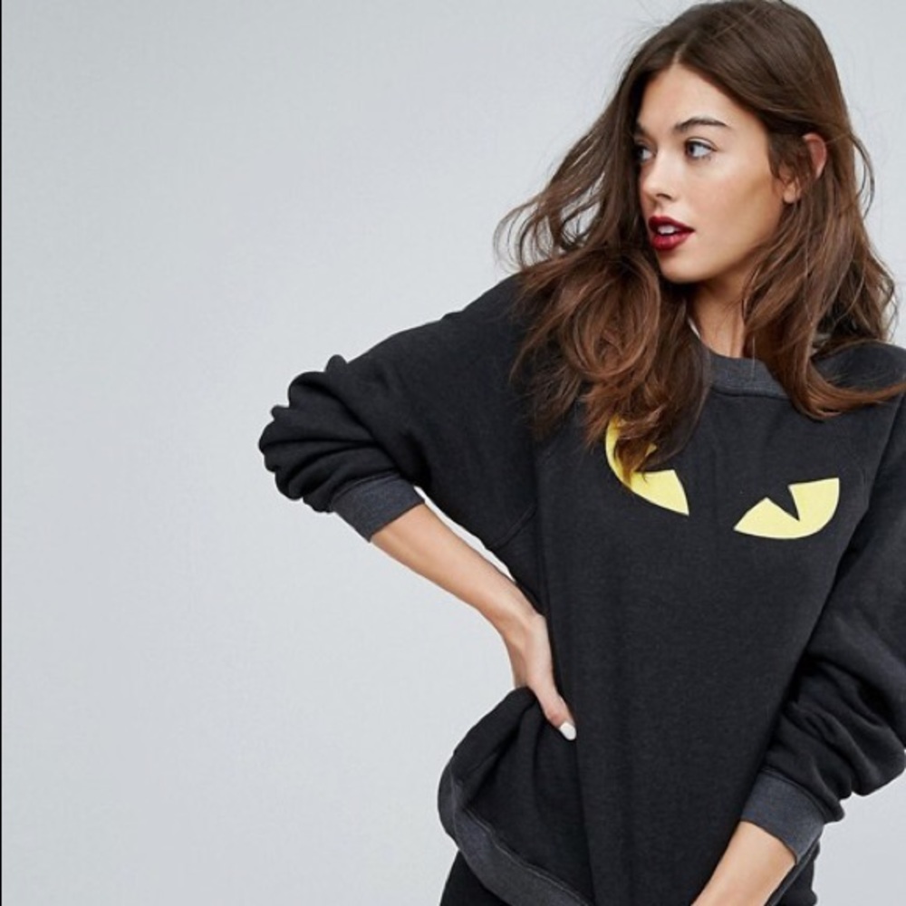 Wildfox I’m A Cat Sommer Sweatshirt 🐈‍⬛
